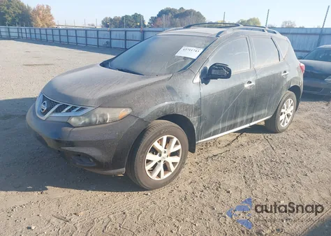 2012 Nissan Murano Sl из США, поврежденный, VIN JN8AZ1MW2CW224973